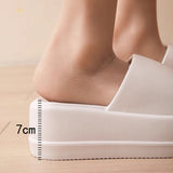 7cm High Heel  Non-slip Slippers