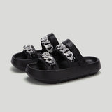 Chains Thick-soled Slippers EVA Sandals