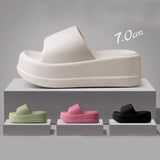 7cm High Heel  Non-slip Slippers